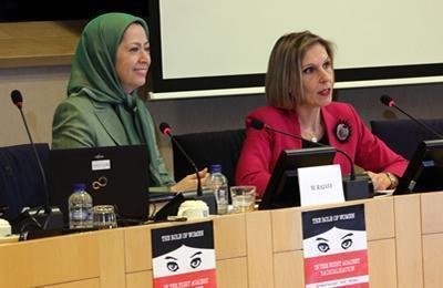 کلمـة مريم رجوي في مؤتمر «دور المرأة في مواجهة التطرف» فی البرلمان الاروبی