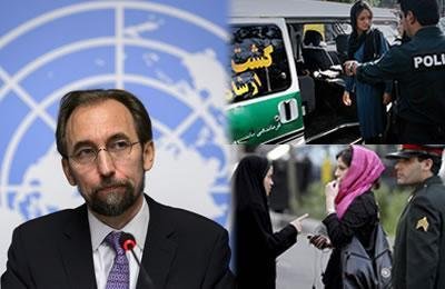 إيران: تأكيد مفوض الأمم المتحدة لحقوق الإنسان لاستمرار التمييز ضد النساء في أيران