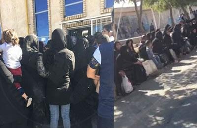 إيران: تجمع النساء أمام سجن “قزلحصار”