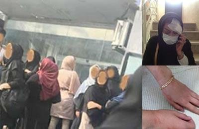 إيران: الانهال على النساء ضربا مبرحا أثناء مظاهراتهن الاحتجاجية
