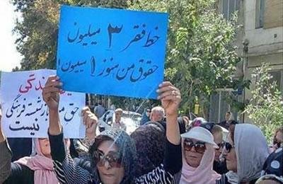 إيران: مشاركة عدد كثير من النساء في المظاهرات الاحتجاجية