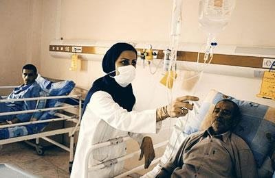 ايران:  إصابة ممرضة شابة بالنزيف الدماغي