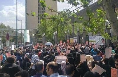 ايران:  احتجاج النساء على مؤسسة كاسبين