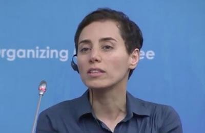 فوت «مريم ميرزا خاني » عبقرية في الرياضيات في العالم.