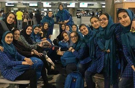 ایران: حذف فريق كرة السلة للبنات من المشاركة في بطولات آسيا