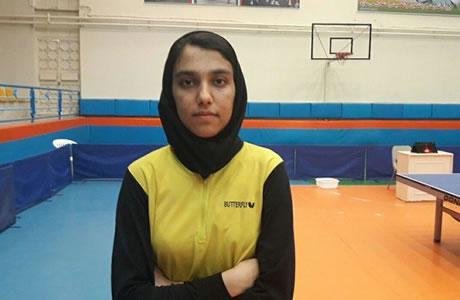 إيران: بدلا من دعم البطلة الوطنية لكرة الطاولة أبلغتها للدراسة