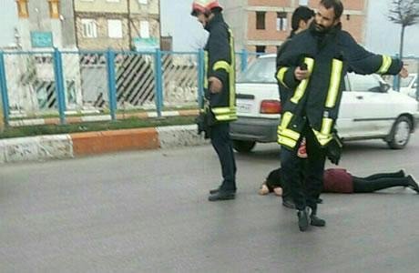 إيران.. محاولة شابة للانتحار بمدينة أردبيل