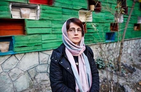المحامية «نسرين ستوده» الناشطة في مجال حقوق الإنسان