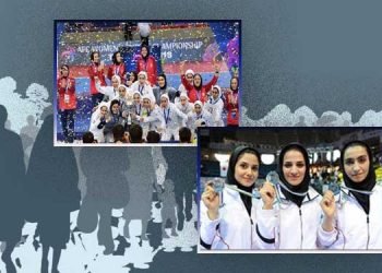 ثلاث رياضيات إيرانيات يغادرن البلاد بنية عدم العودة