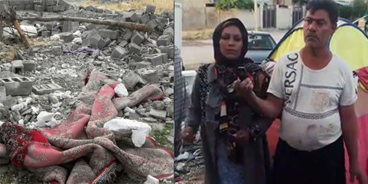 ووصف أحد سكان بلدة فدك، باسم ”علي“ مشهد هجوم عناصر البلدية 