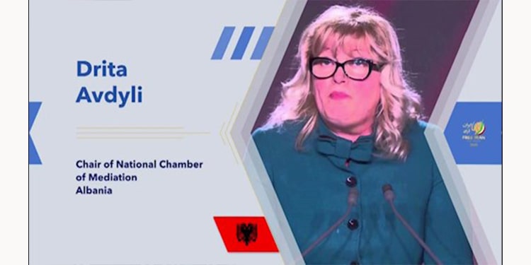 دريتا أفدولي“، مديرة مكتب الوساطة في ألبانيا