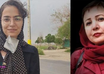 نقل الناشطات إلى السجن ”عالية مطلب زاده“ و”أشرف نفرية “إلى إيفين