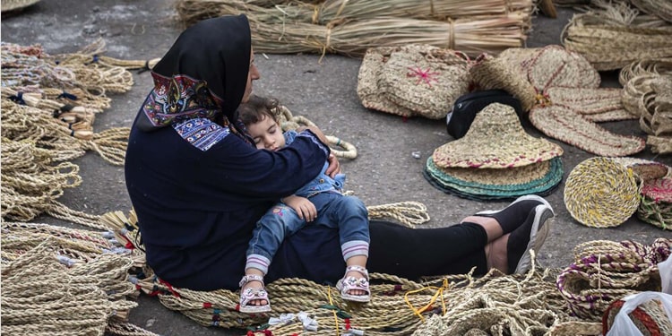 عدد البائعات المتجولات في طهران