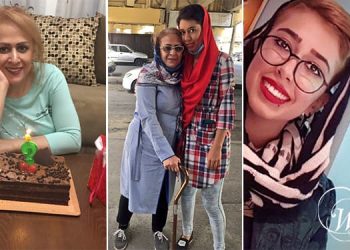 صبا كردأفشاري وراحله أحمدي أصل، هما الأم والابنة اللتان احتجتا