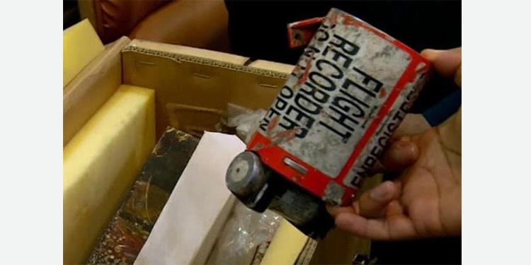 معلومات عن الصندوق الأسود لطائرة الركاب الأوكرانية