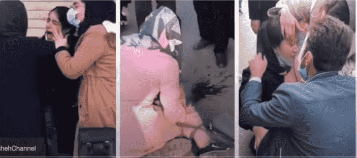 رش رذاذ الفلفل على وجوه مشجعات كرة القدم