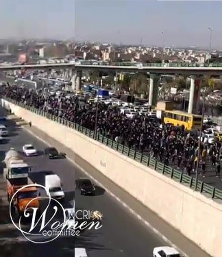 مسيرة لآلاف الإيرانيين في اليوم الـ 49 تكريما لشهداء الانتفاضة الإيرانية