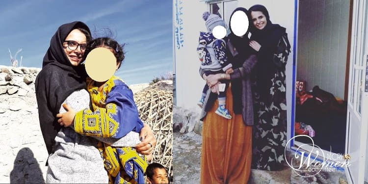 الطبيبة ريحانة سعيدي في كرمانشاه وسيستان وبلوشستان لمساعدة منكوبي الفيضانات