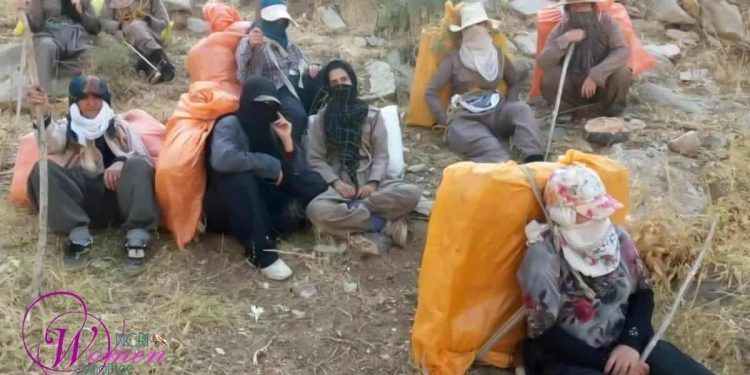 قتل بيرشنك قباد ظهيري، 26 عامًا وأم لطفل 3 عامًا، برصاص قوات الأمن