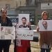 احتجاج عائلات السجناء السياسيين المحكومين بالإعدام أمام سجن إيفين