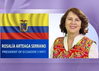 رزاليا أرتيغا سرانو في يوم المرأة العالمي2025