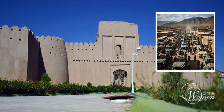 قرية أكبرآباد خاش: اعتقال امرأة حامل في هجوم عسكري