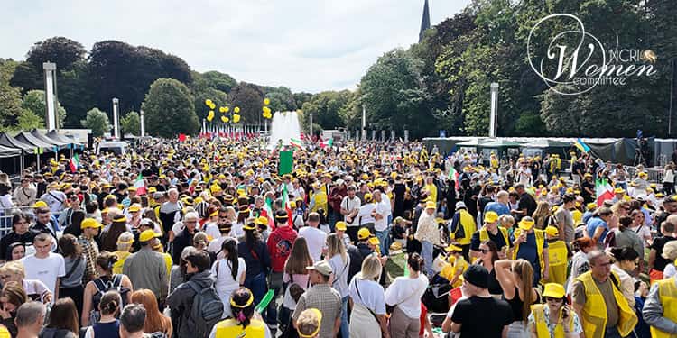 عشرات الآلاف من الإيرانيين في بروكسل يحتفلون بالذكرى الستين للنضال من أجل حرية إيران