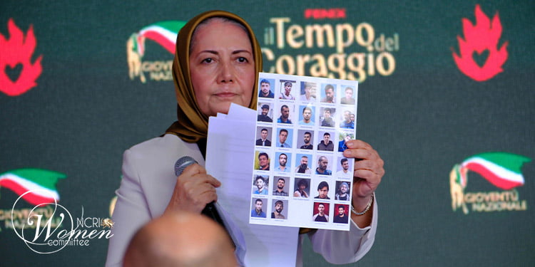 منح «جائزة الشجاعة» لسروناز جيتساز رئيسة لجنة المرأة في المجلس الوطني للمقاومة الإيرانية