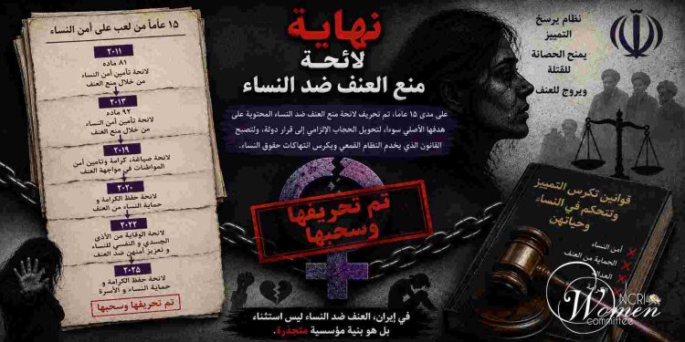 إنهاء مشروع قانون حظر العنف ضد المرأة