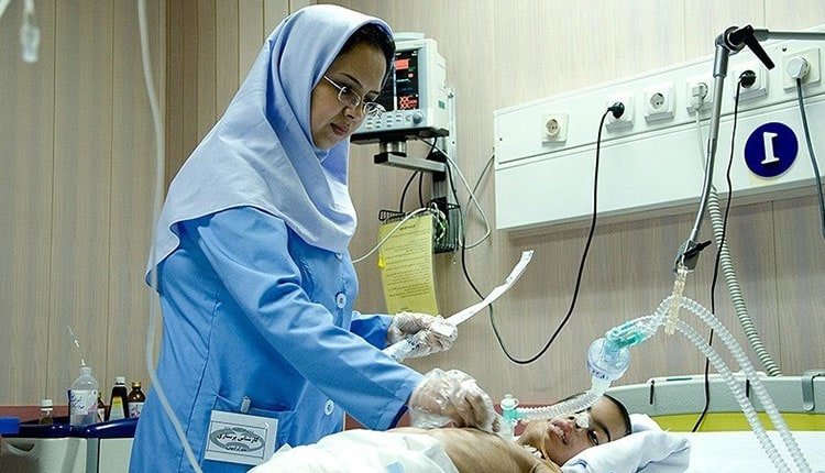 مرگ یک زن پرستار در حین کار به دلیل ایست قلبی در بیمارستانی در ایلام