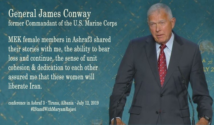 ارتشبد کانوی - مراسم بزرگداشت نبرد تاریخی مردم ایران برای آزادی