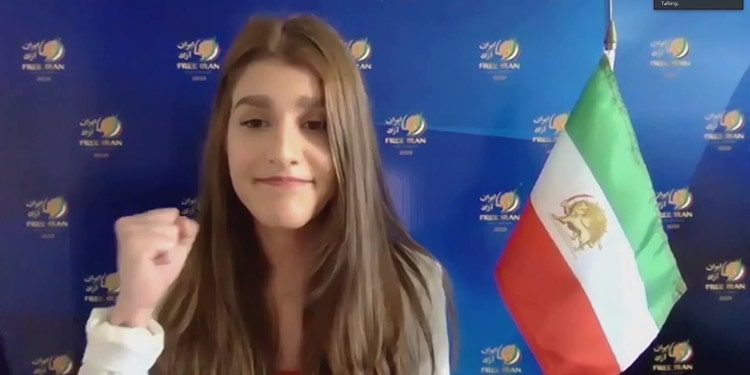 صدف جهرمی: آخوندها بترسند از جوانانی که تا پای جان برای آزادی می ایستند