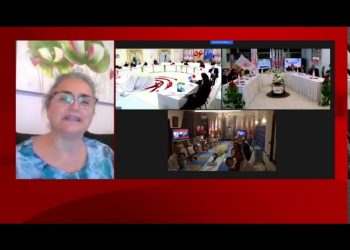 سخنرانی در مراسم سالگرد تأسیس سازمان مجاهدین خلق ایران خندان بخشی