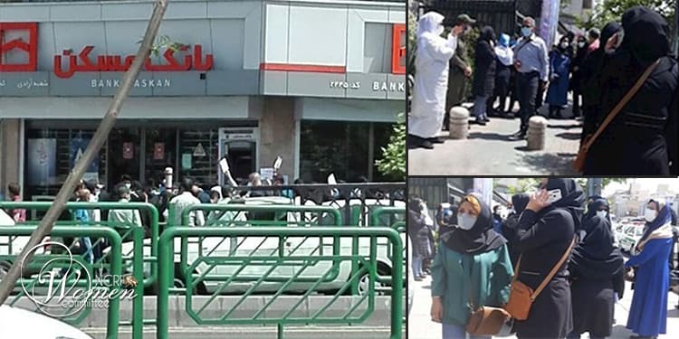 بازنشستگان محروم ایران ۱۴مین هفته اعتراضات سراسری خود را برپا کردند