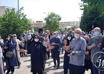 بازنشستگان ایران چهارمین دور اعتراضات سراسری شان را برپا می دارند