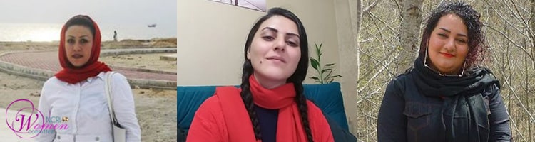 از راست: آتنا دائمی، گلرخ ایرایی، مریم اکبری منفرد