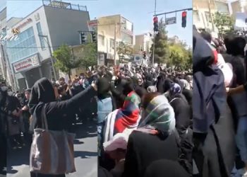 زنان شجاع شهرکرد در صف مقدم اعتراضات آب