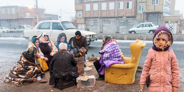 وضعیت بحرانی زلزله‌زدگان خوی یک هفته بعد از زمین لرزه