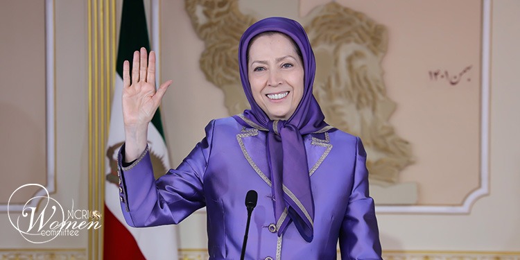 سخنرانی خانم مریم رجوی در تظاهرات ایرانیان در پاریس