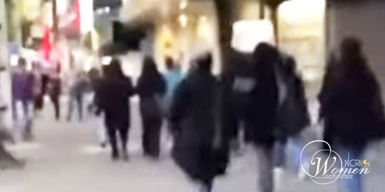 تظاهرات زنان آزادیخواه در رشت علیه اعدام های جنایتکارانه