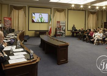 جلسه استماع مشترک در کنگره آمریکا از زنان ایرانی، قیام و مریم رجوی حمایت می کند