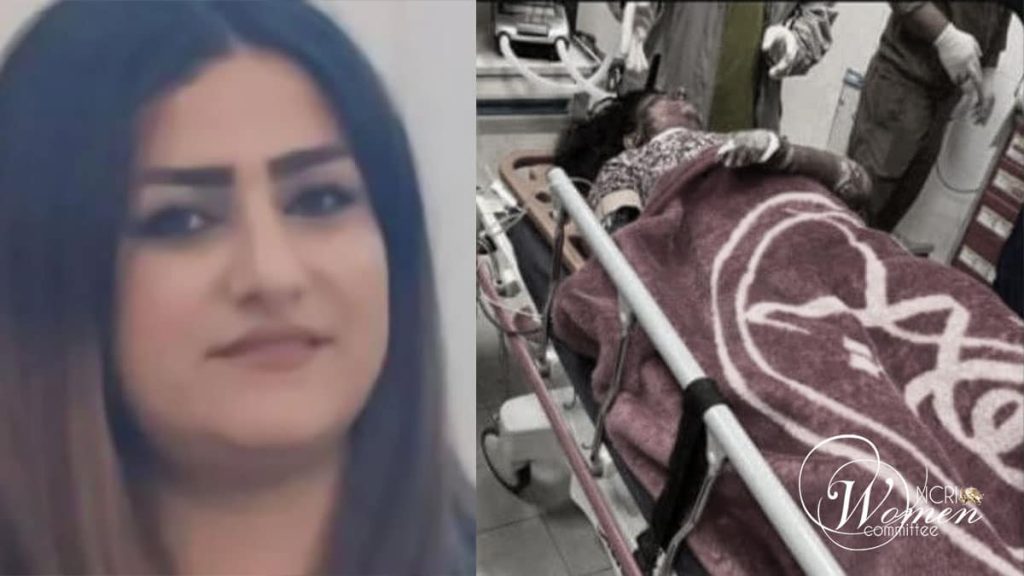 غزاله حدودی، یک مادر ۲۷ساله، توسط خواستگارش به آتش کشیده شد