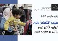 گزارش مارس ۲۰۲۵: وضعیت اقتصادی زنان در ایران