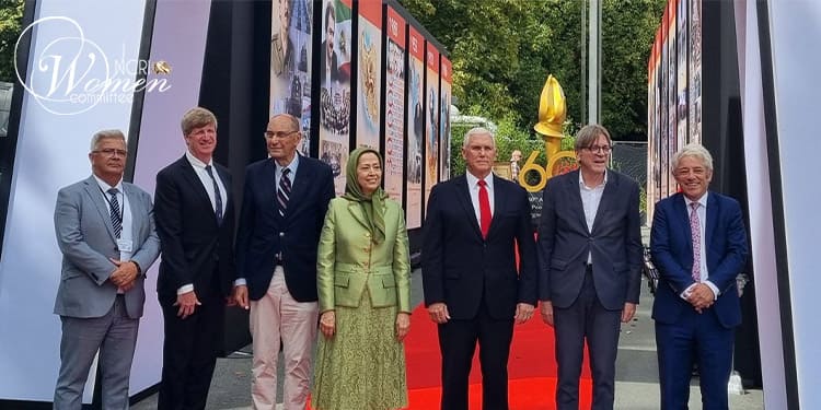 ده‌ها هزار ایرانی در بروکسل ۶۰مین سالگرد مبارزه برای آزادی در ایران را گرامی می‌دارند