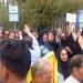 تجمع اعتراضی پرستاران و کادر درمان در کرمانشاه و کردستان