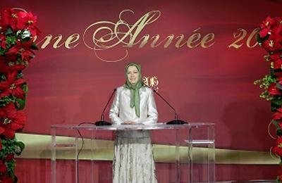 Maryam Radajvi rencontre des amis franciliens de la Résistance iranienne