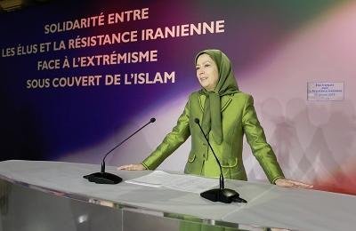 Maryam Radjavi -Vœux de 2016-Solidarité des maires et élus français avec la Résistance iranienne