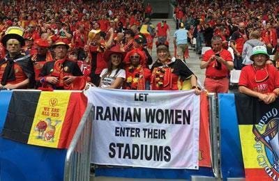 Les femmes belges soutiennent les Iraniennes