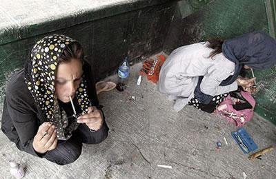 La toxicomanie des femmes en hausse en Iran