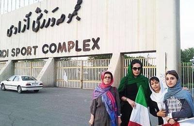 En Iran, les femmes sont toujours interdites de stade